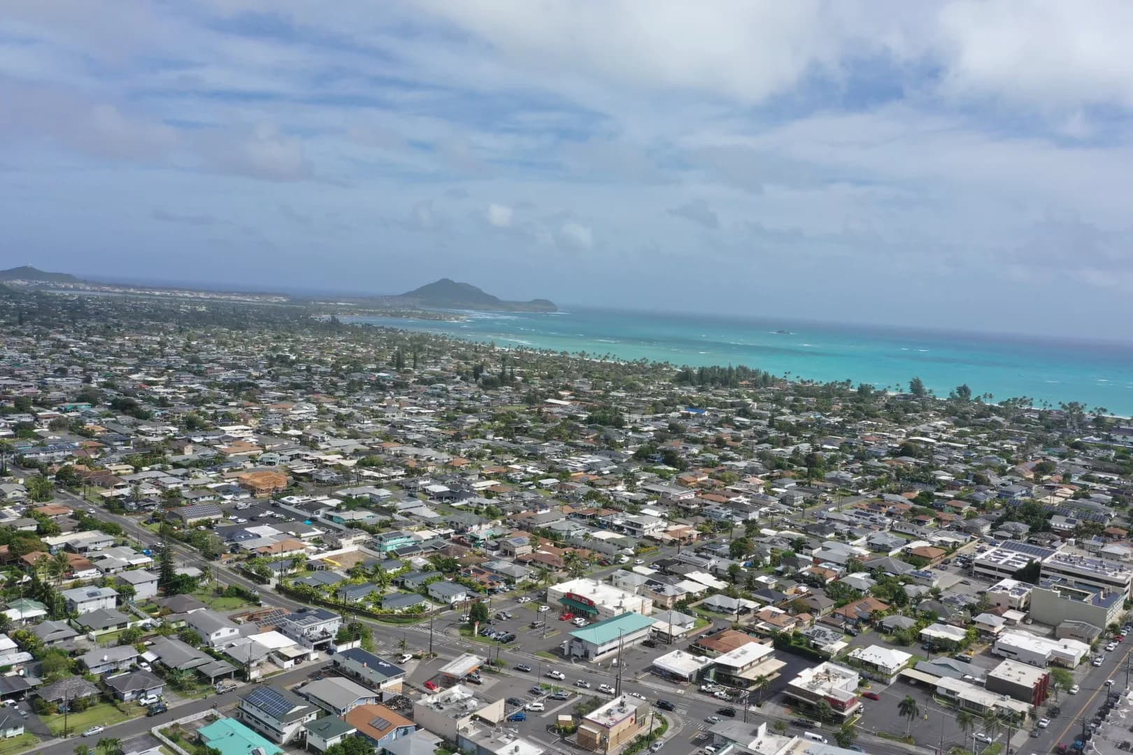 Lanikai coastline, Oahu